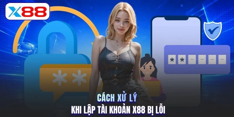 Cách xử lý khi lập tài khoản X88 bị lỗi