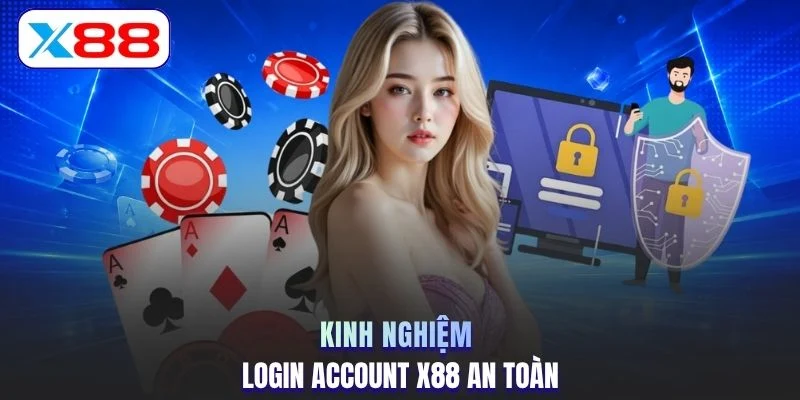 Kinh nghiệm login account X88 an toàn